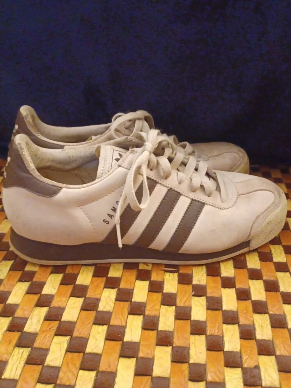 Adidas Originals Samoa J Leather Sneaker Sz 9